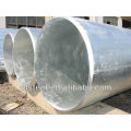 BS1387 precios de tubo de alcantarilla corrugado galvanizado de mejor calidad